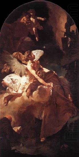 The Ecstasy of St Francis, PIAZZETTA, Giovanni Battista